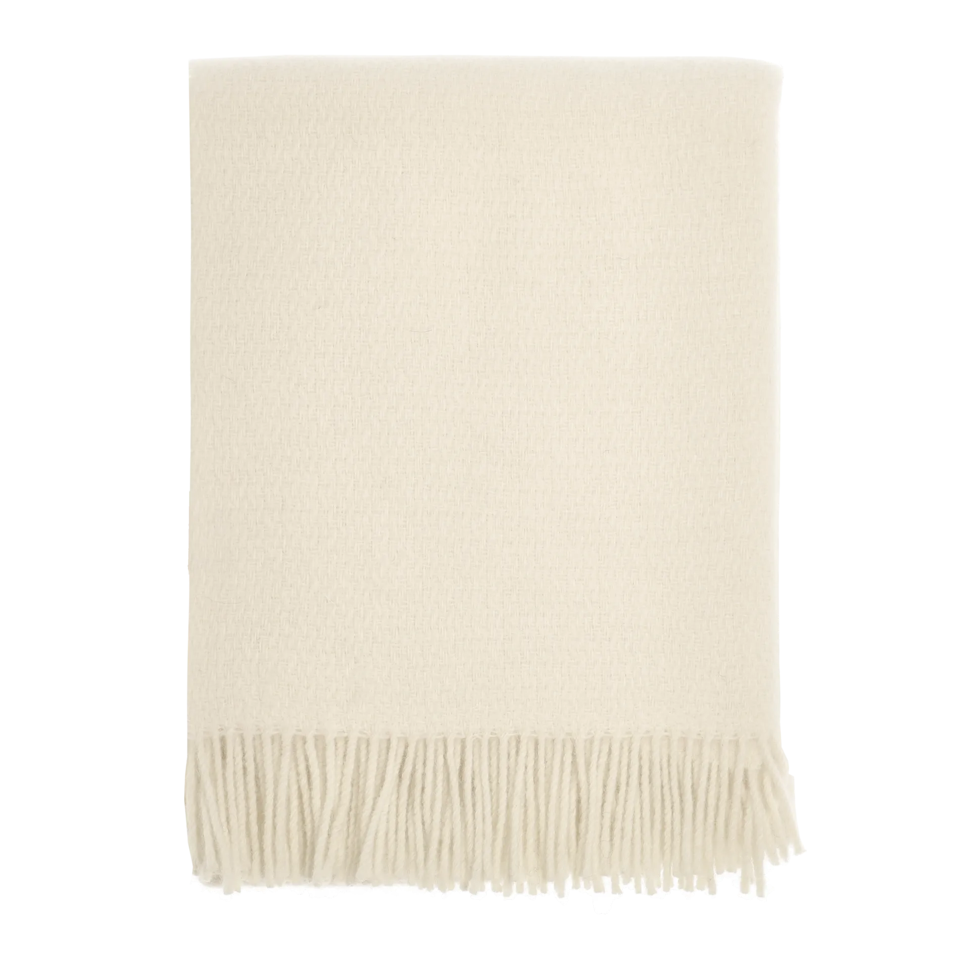 Sandstone wool throw 130x180 cm, Cream Scandi Living